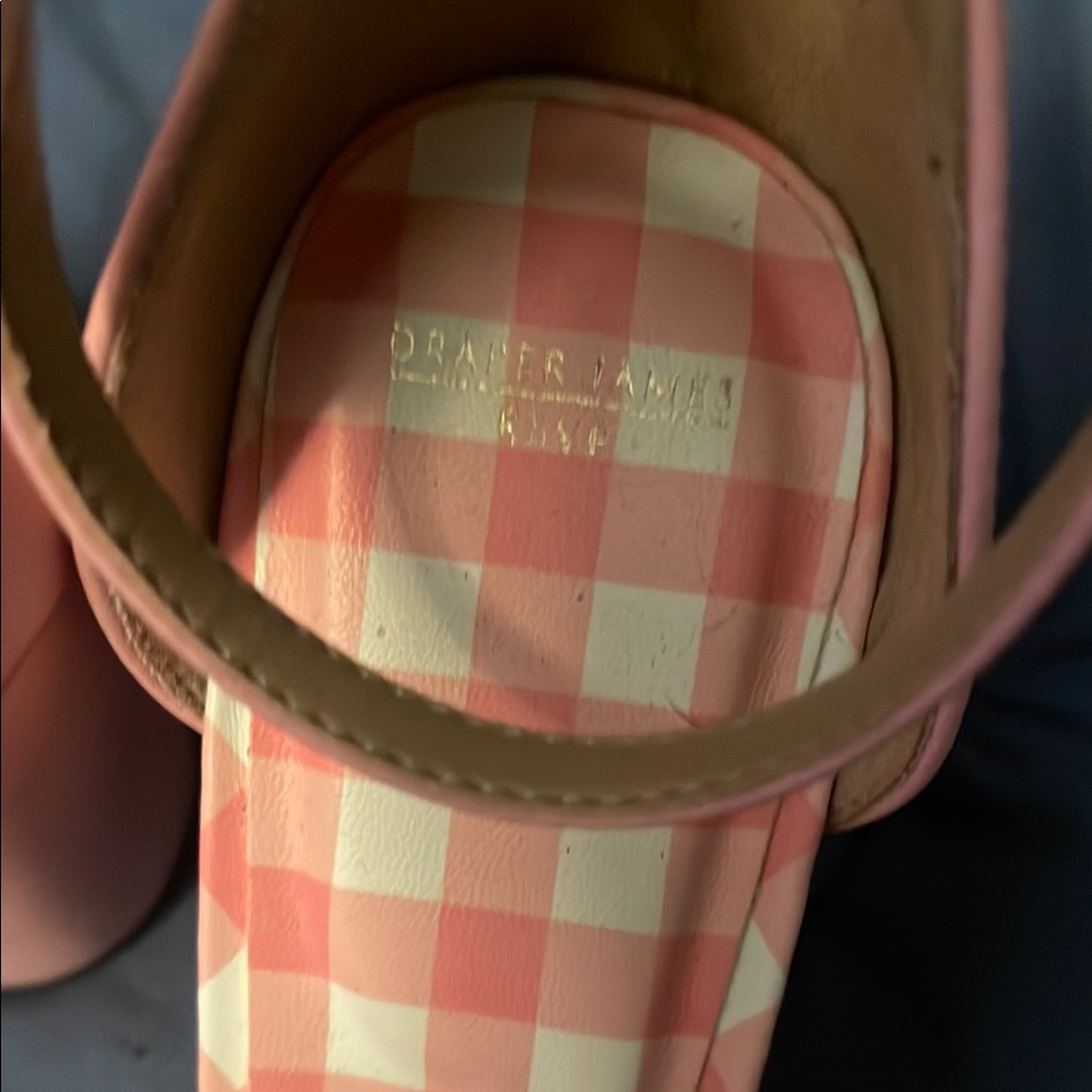 Draper James Elegant Pink Strappy Heels - Picture 3 of 5